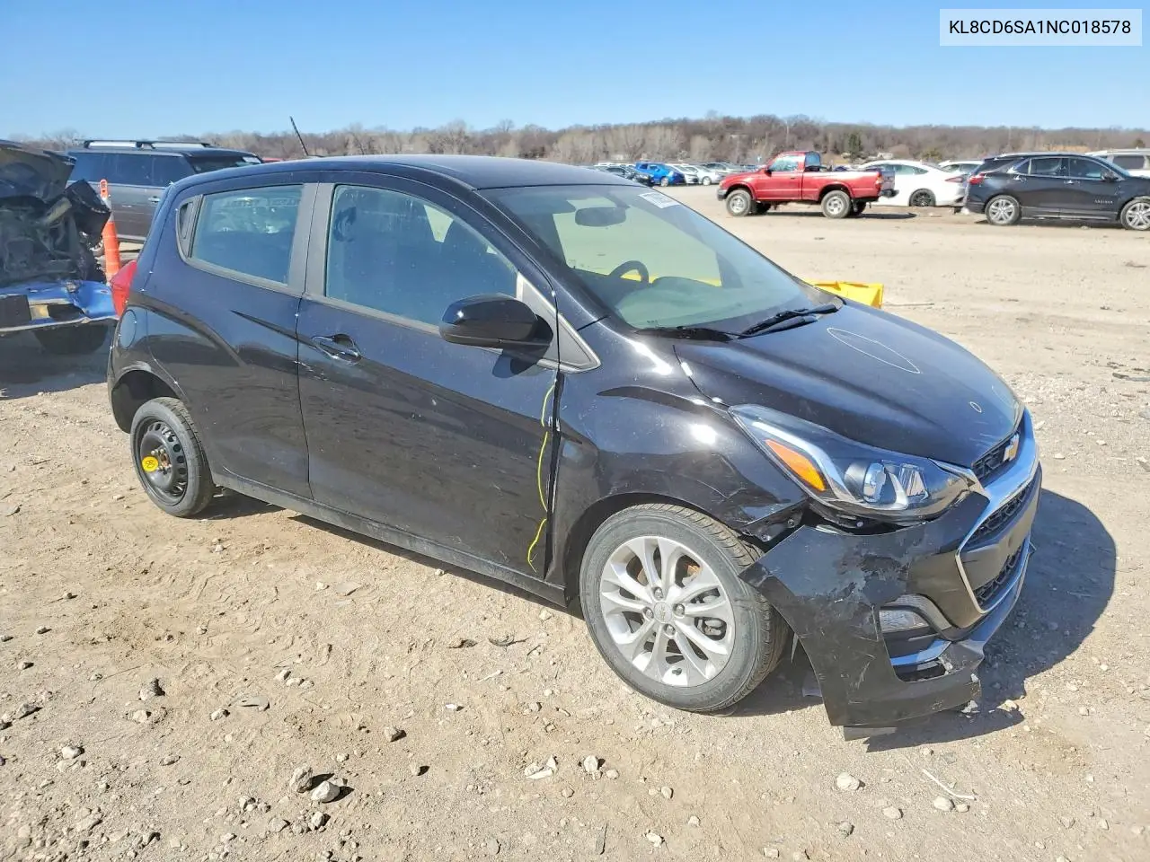 2022 CHEVROLET SPARK VIN KL8CD6SA1NC018578 — фото 4