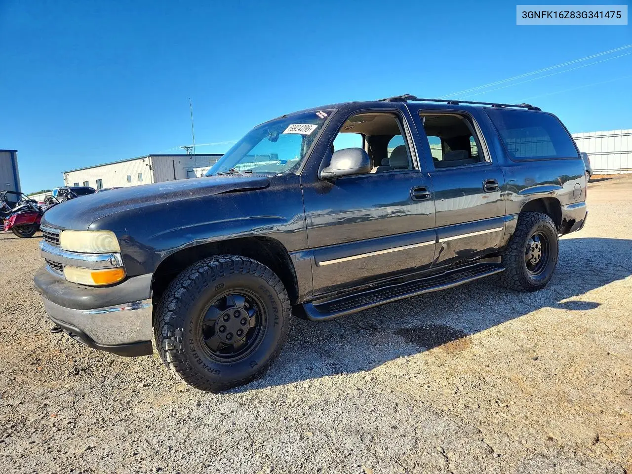 CHEVROLET SUBURBAN 2003, VIN 3GNFK16Z83G341475