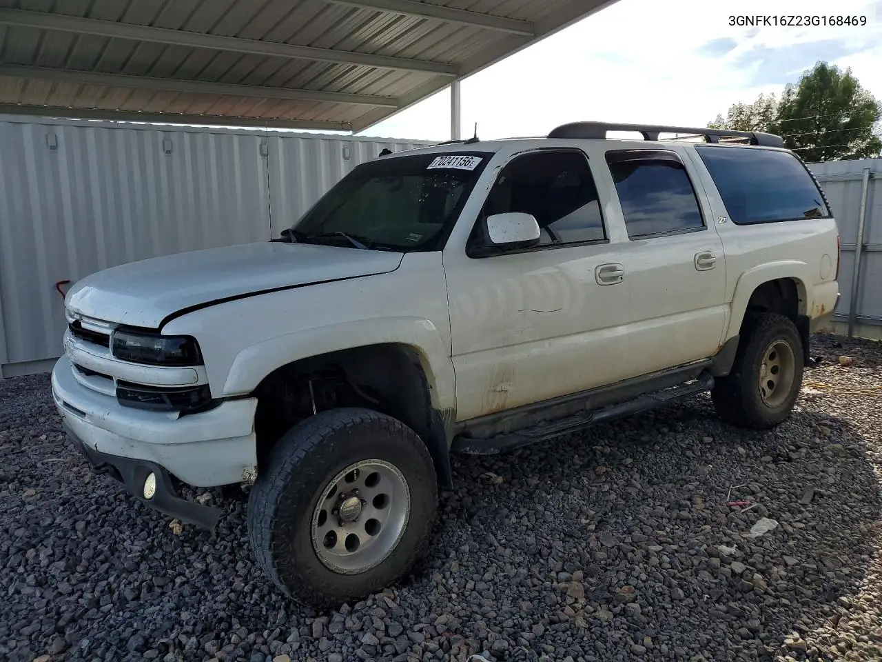 CHEVROLET SUBURBAN 2003, VIN 3GNFK16Z23G168469