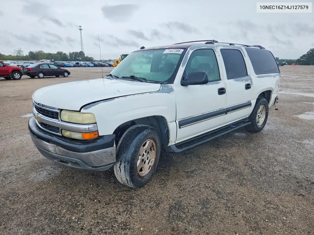 CHEVROLET SUBURBAN 2004, VIN 1GNEC16Z14J127579