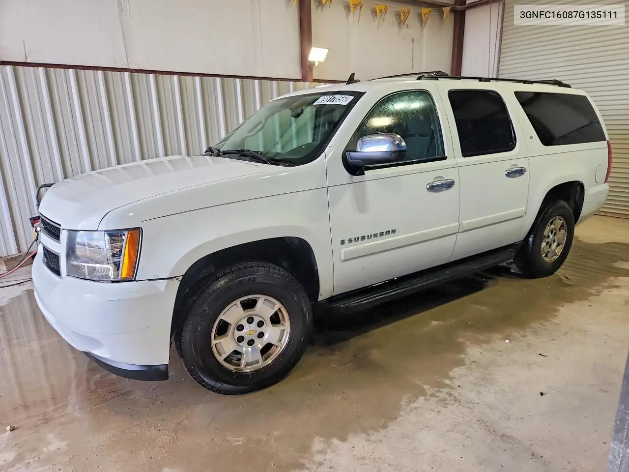 CHEVROLET SUBURBAN 2007, VIN 3GNFC16087G135111