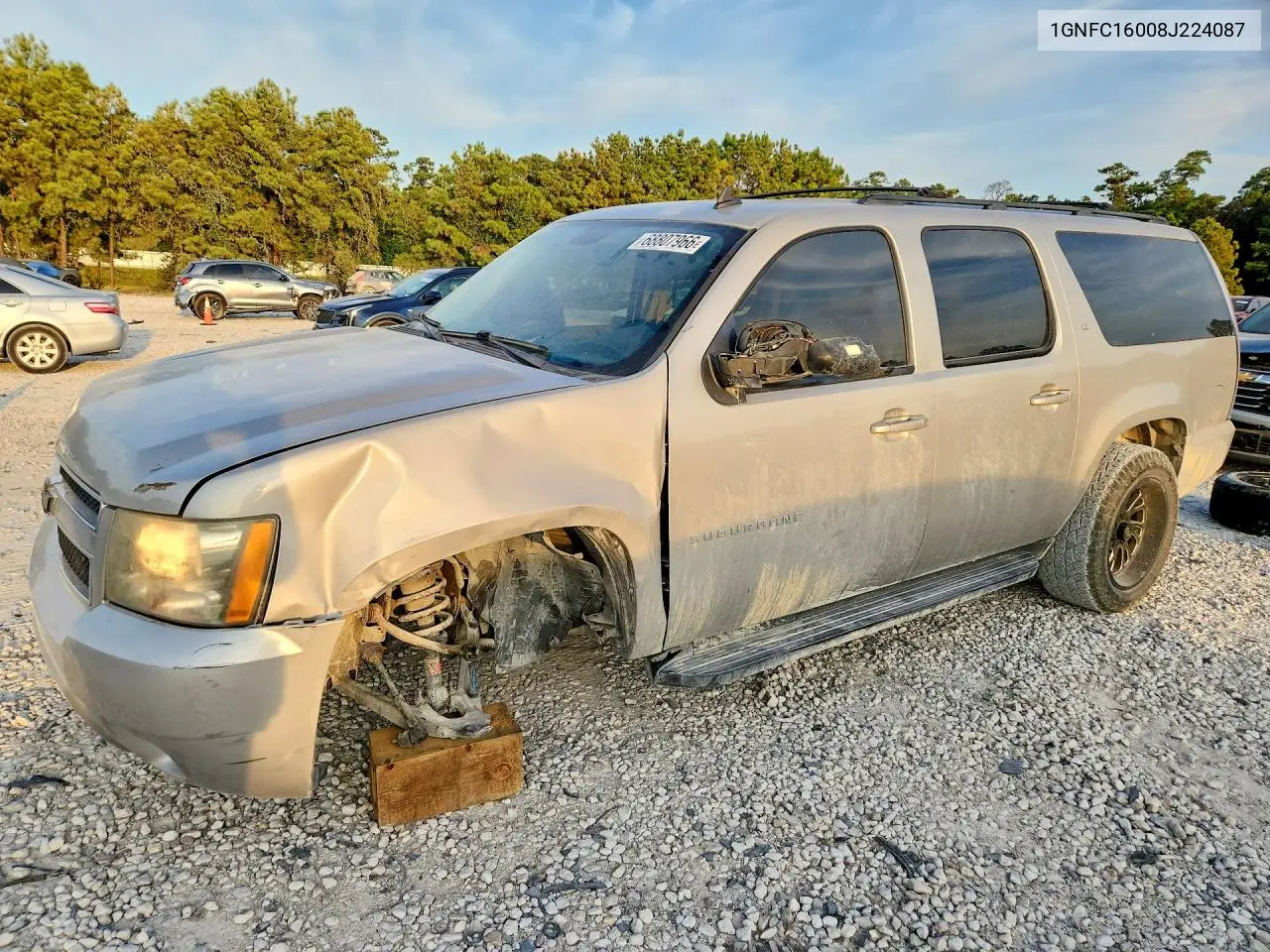 CHEVROLET SUBURBAN 2008, VIN 1GNFC16008J224087