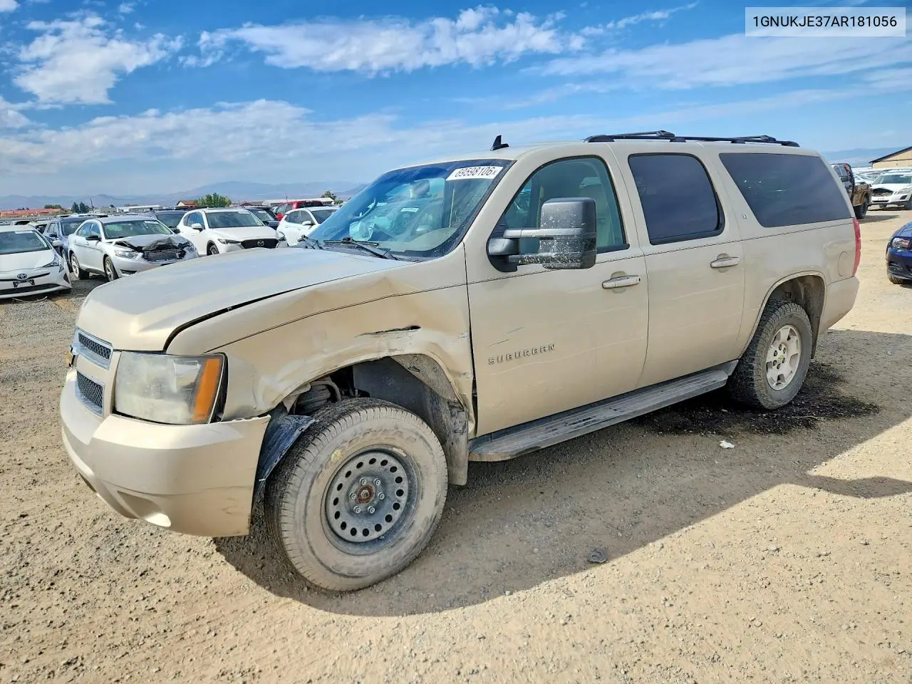 CHEVROLET SUBURBAN 2010, VIN 1GNUKJE37AR181056