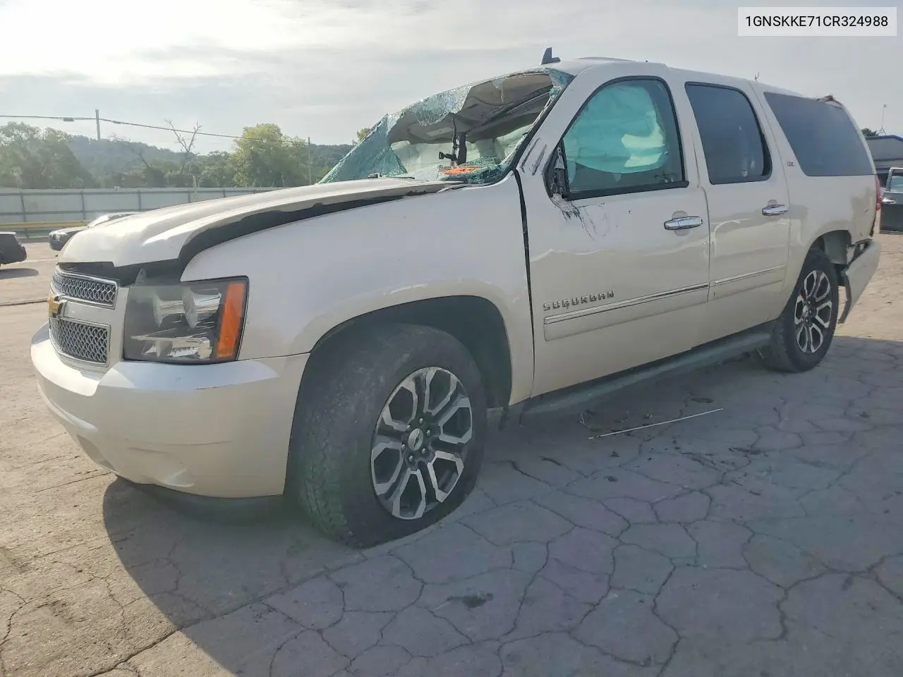 CHEVROLET SUBURBAN 2012, VIN 1GNSKKE71CR324988
