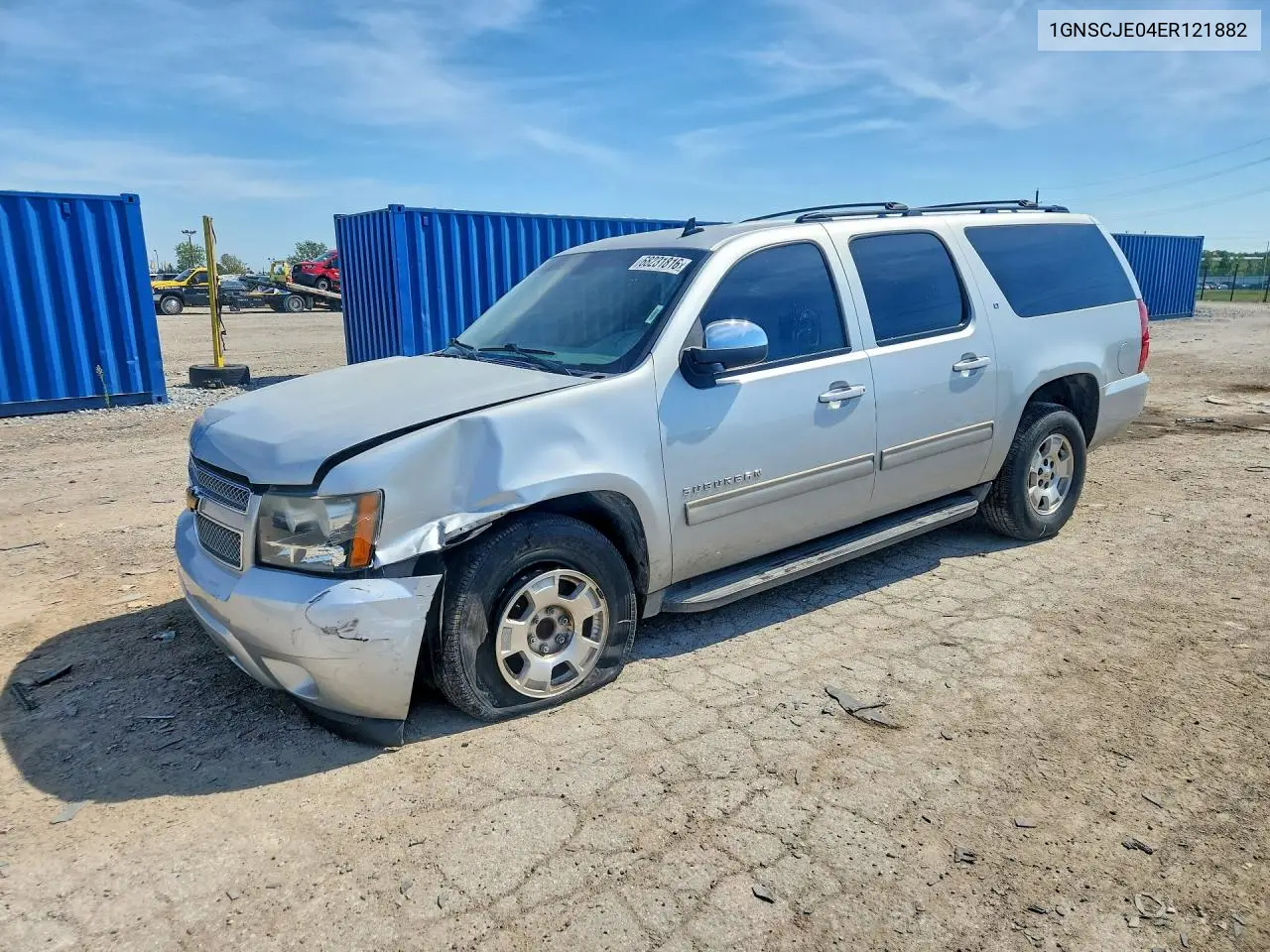 CHEVROLET SUBURBAN 2014, VIN 1GNSCJE04ER121882