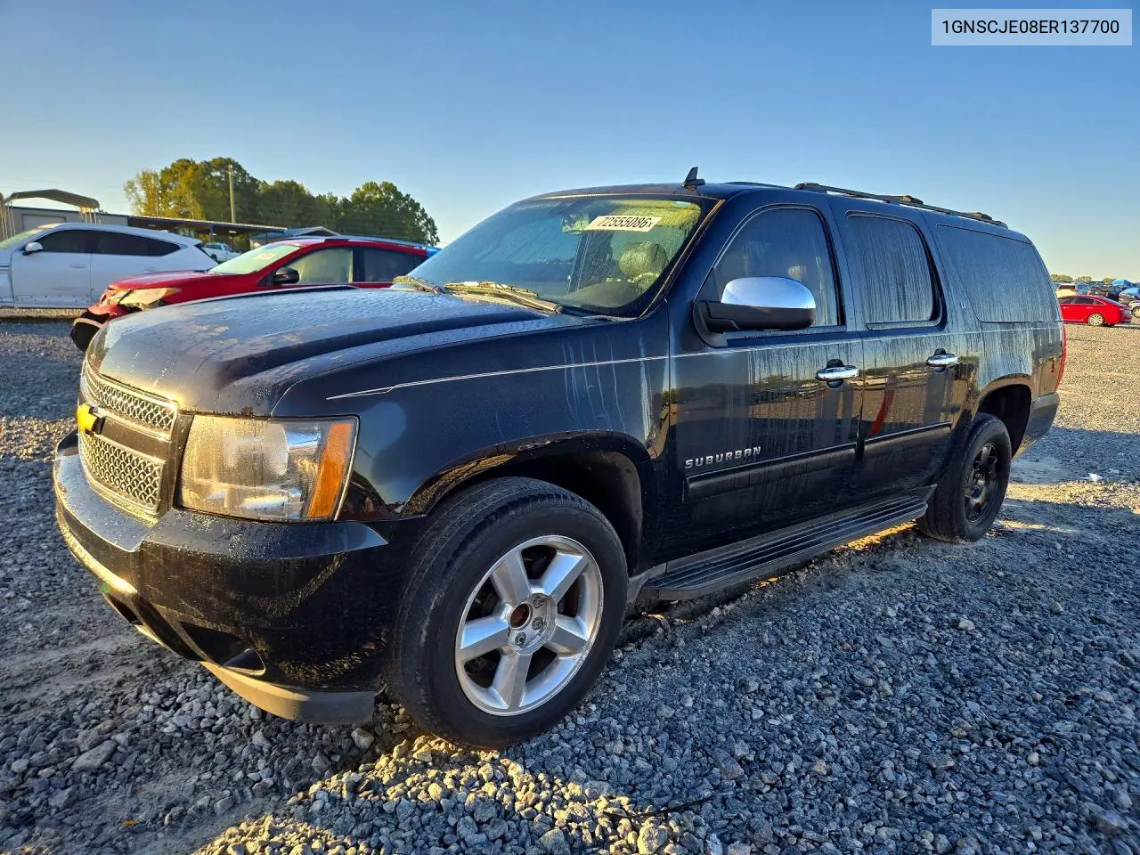 CHEVROLET SUBURBAN 2014, VIN 1GNSCJE08ER137700
