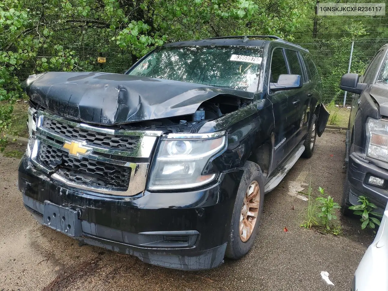 CHEVROLET SUBURBAN 2015, VIN 1GNSKJKCXFR236117
