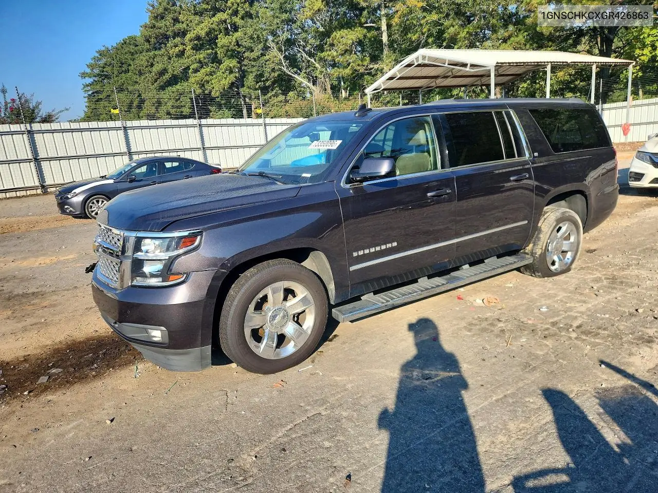 CHEVROLET SUBURBAN 2016, VIN 1GNSCHKCXGR426863