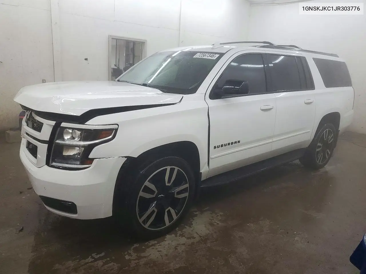 CHEVROLET SUBURBAN 2018, VIN 1GNSKJKC1JR303776