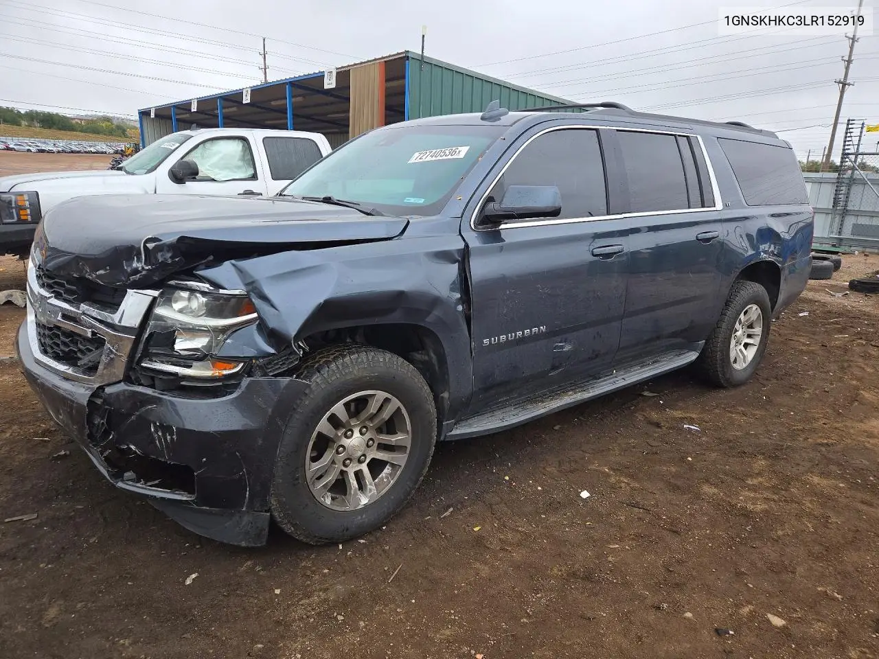 CHEVROLET SUBURBAN 2020, VIN 1GNSKHKC3LR152919