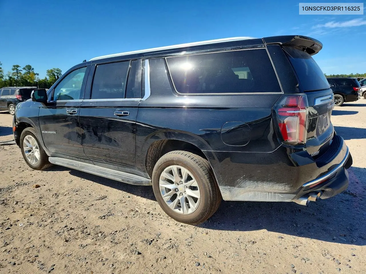2023 CHEVROLET SUBURBAN VIN 1GNSCFKD3PR116325 — фото 2