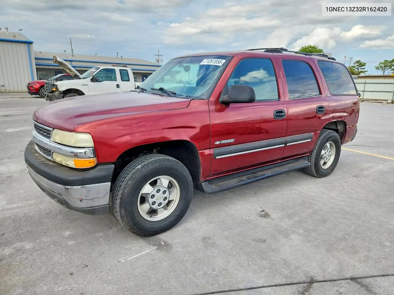 CHEVROLET TAHOE 2002, VIN 1GNEC13Z32R162420