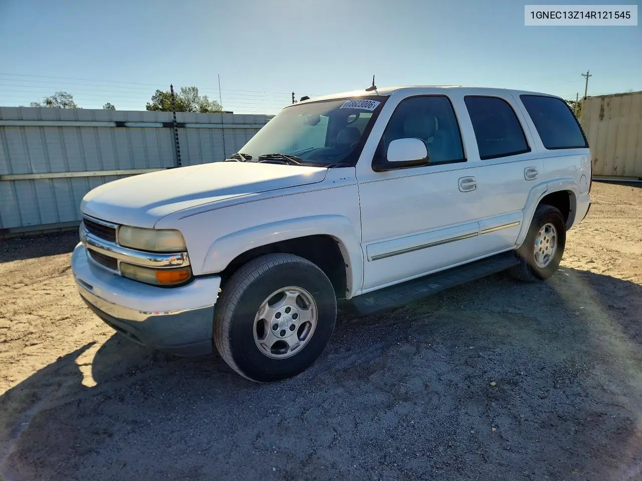CHEVROLET TAHOE 2004, VIN 1GNEC13Z14R121545