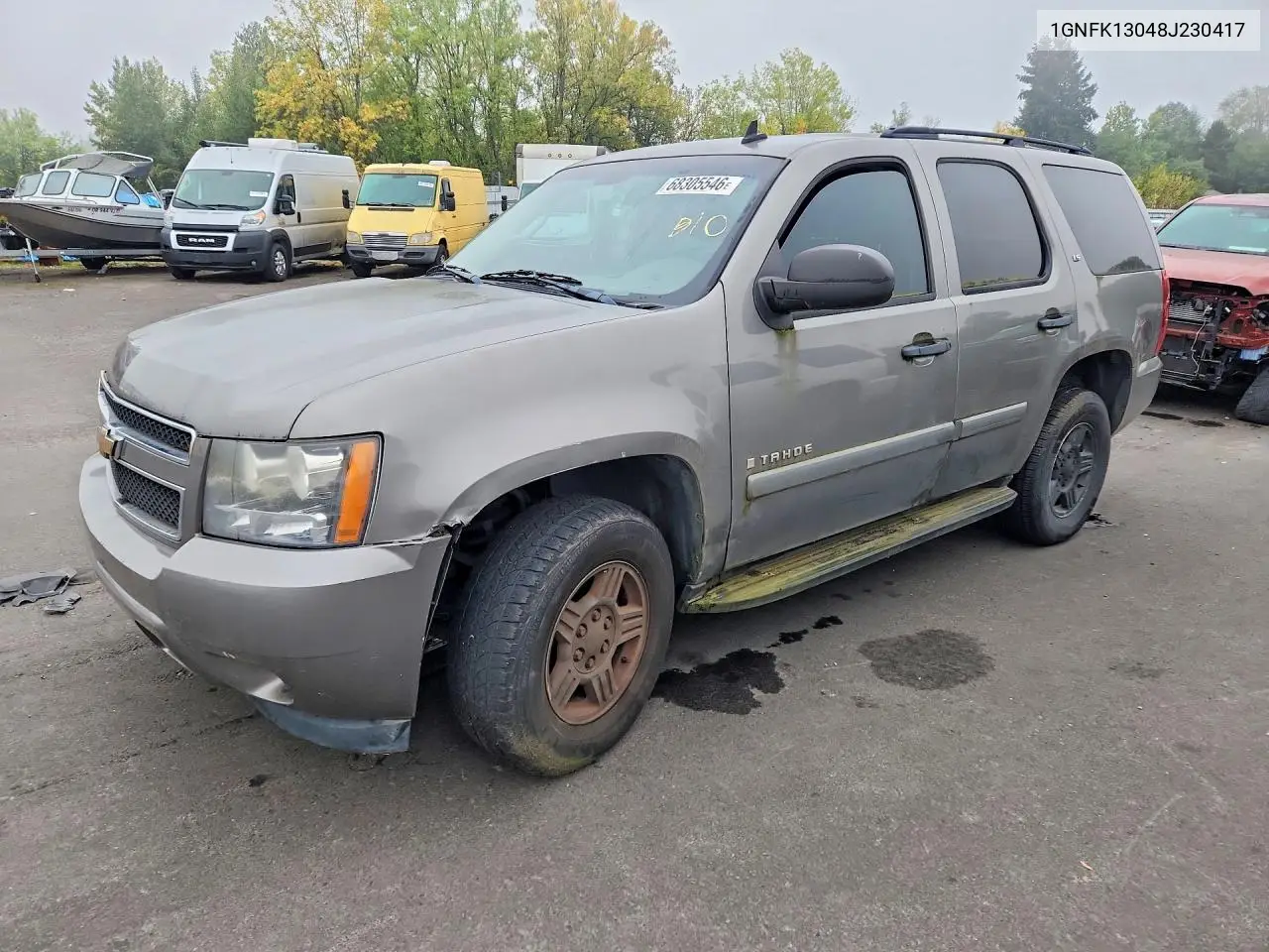 CHEVROLET TAHOE 2005, VIN 1GNFK13048J230417