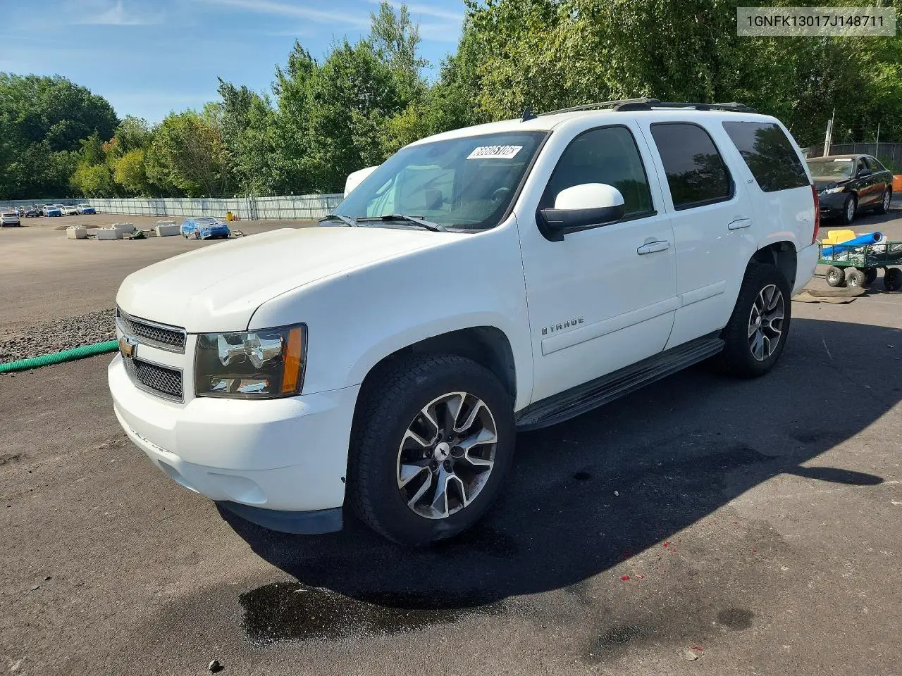 CHEVROLET TAHOE 2007, VIN 1GNFK13017J148711