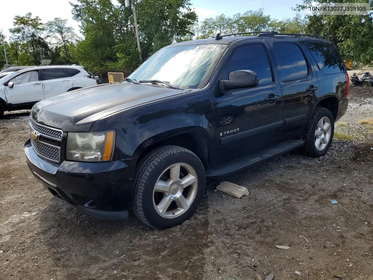 CHEVROLET TAHOE 2007, VIN 1GNFK13037J339935