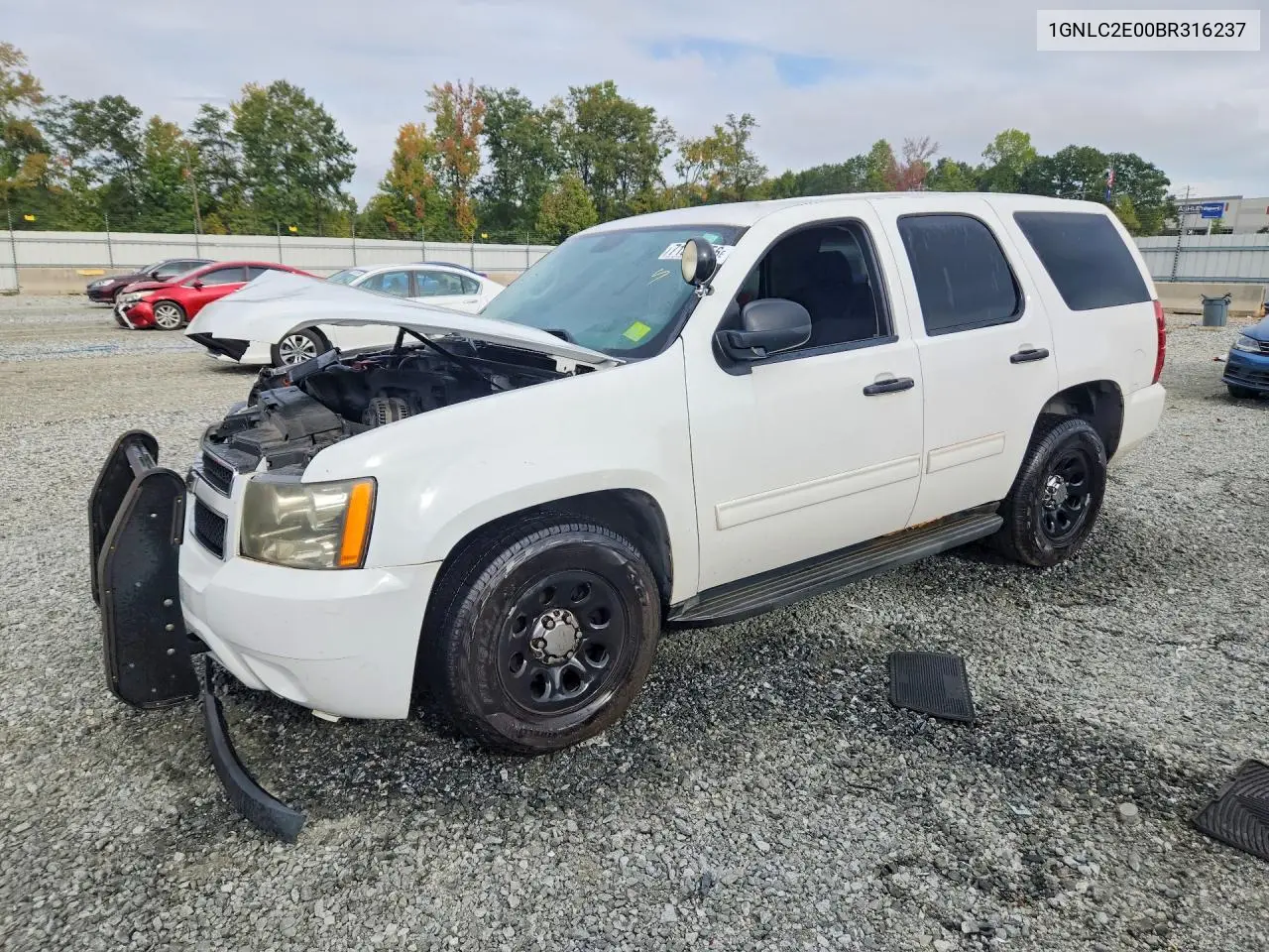CHEVROLET TAHOE 2011, VIN 1GNLC2E00BR316237
