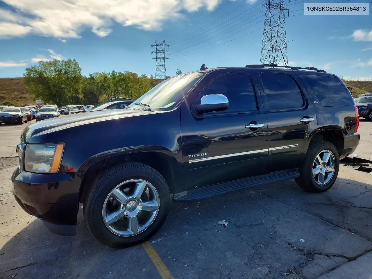 CHEVROLET TAHOE 2011, VIN 1GNSKCE02BR364813
