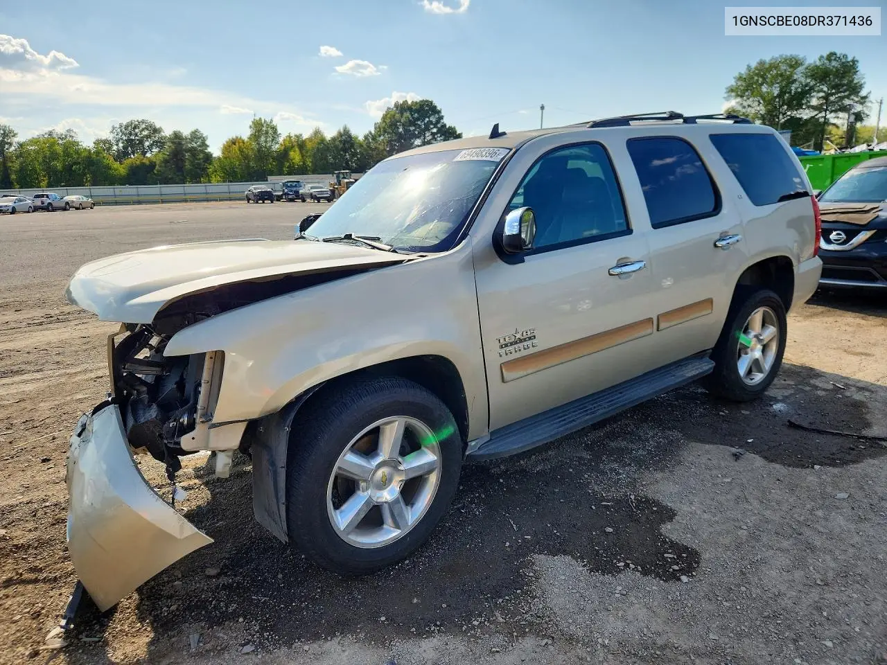 CHEVROLET TAHOE 2013, VIN 1GNSCBE08DR371436