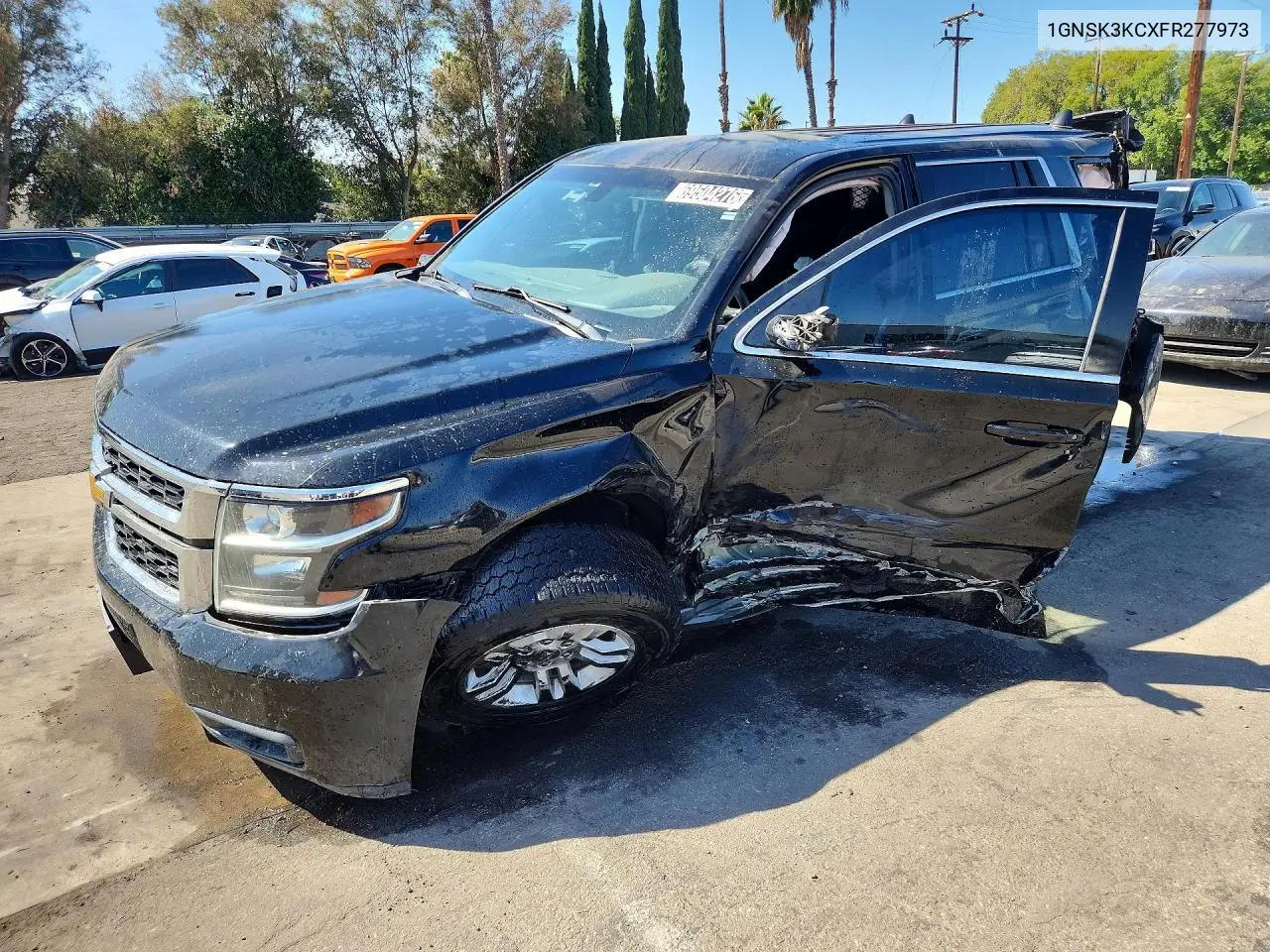 CHEVROLET TAHOE 2015, VIN 1GNSK3KCXFR277973