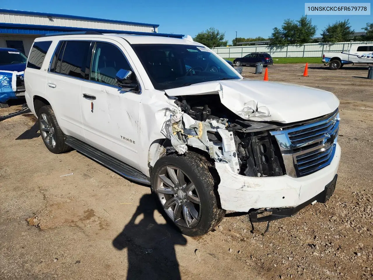 2015 CHEVROLET TAHOE VIN 1GNSKCKC6FR679778 — фото 4