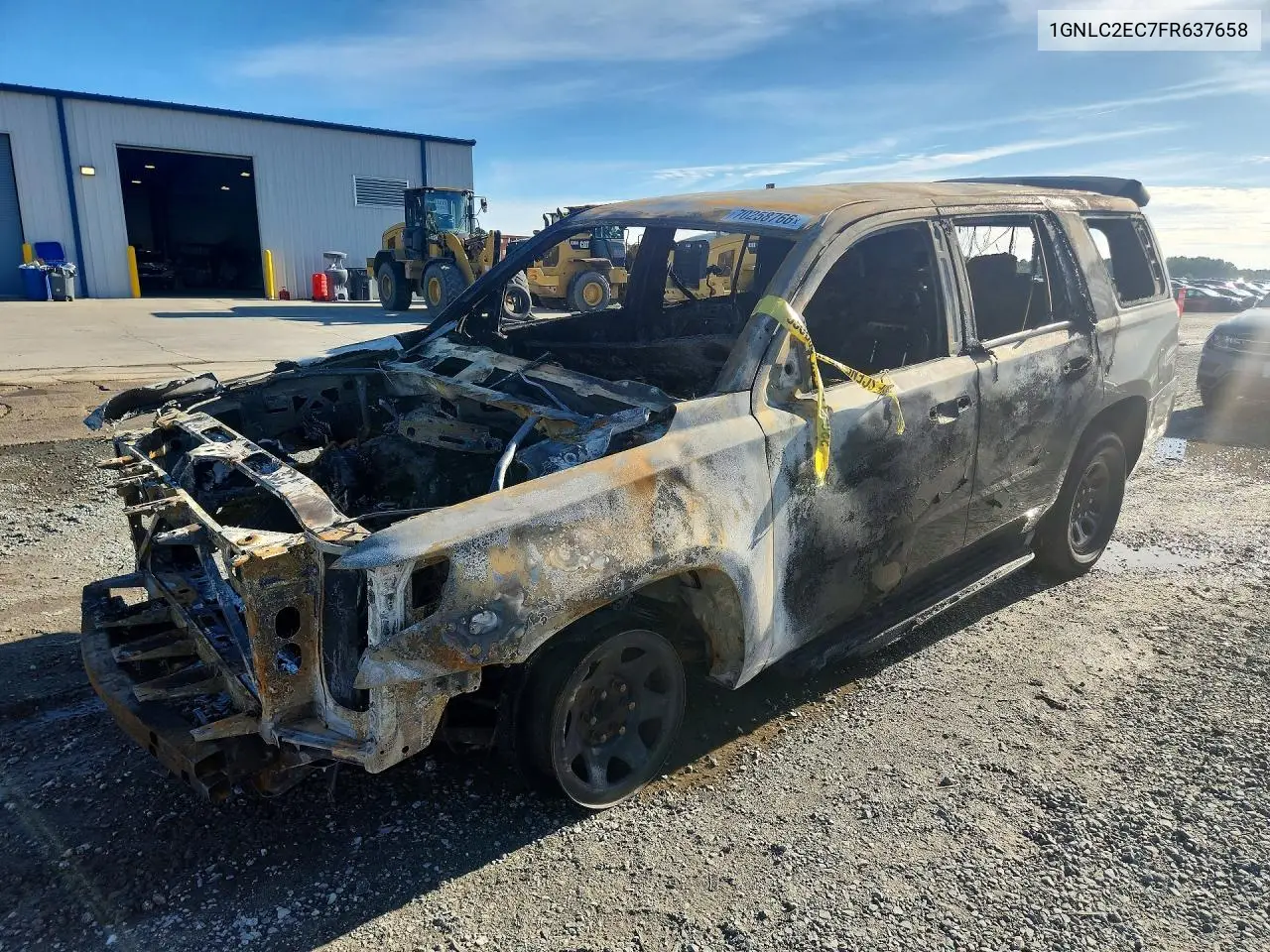 CHEVROLET TAHOE 2015, VIN 1GNLC2EC7FR637658