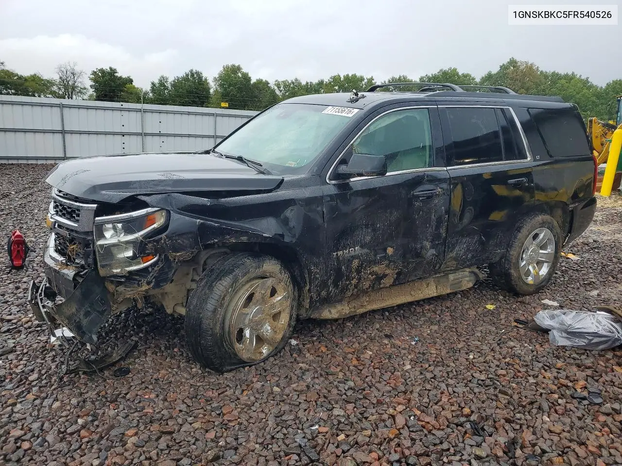 CHEVROLET TAHOE 2015, VIN 1GNSKBKC5FR540526