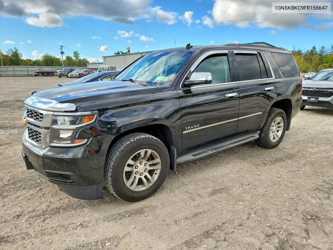 CHEVROLET TAHOE 2015, VIN 1GNSKBKC9FR155647