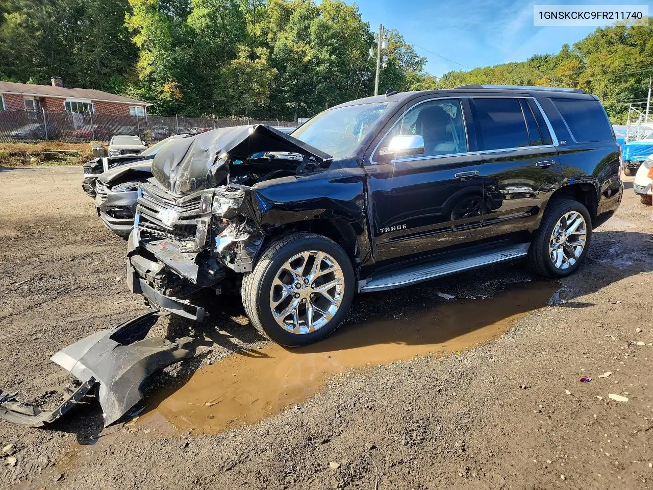 CHEVROLET TAHOE 2015, VIN 1GNSKCKC9FR211740
