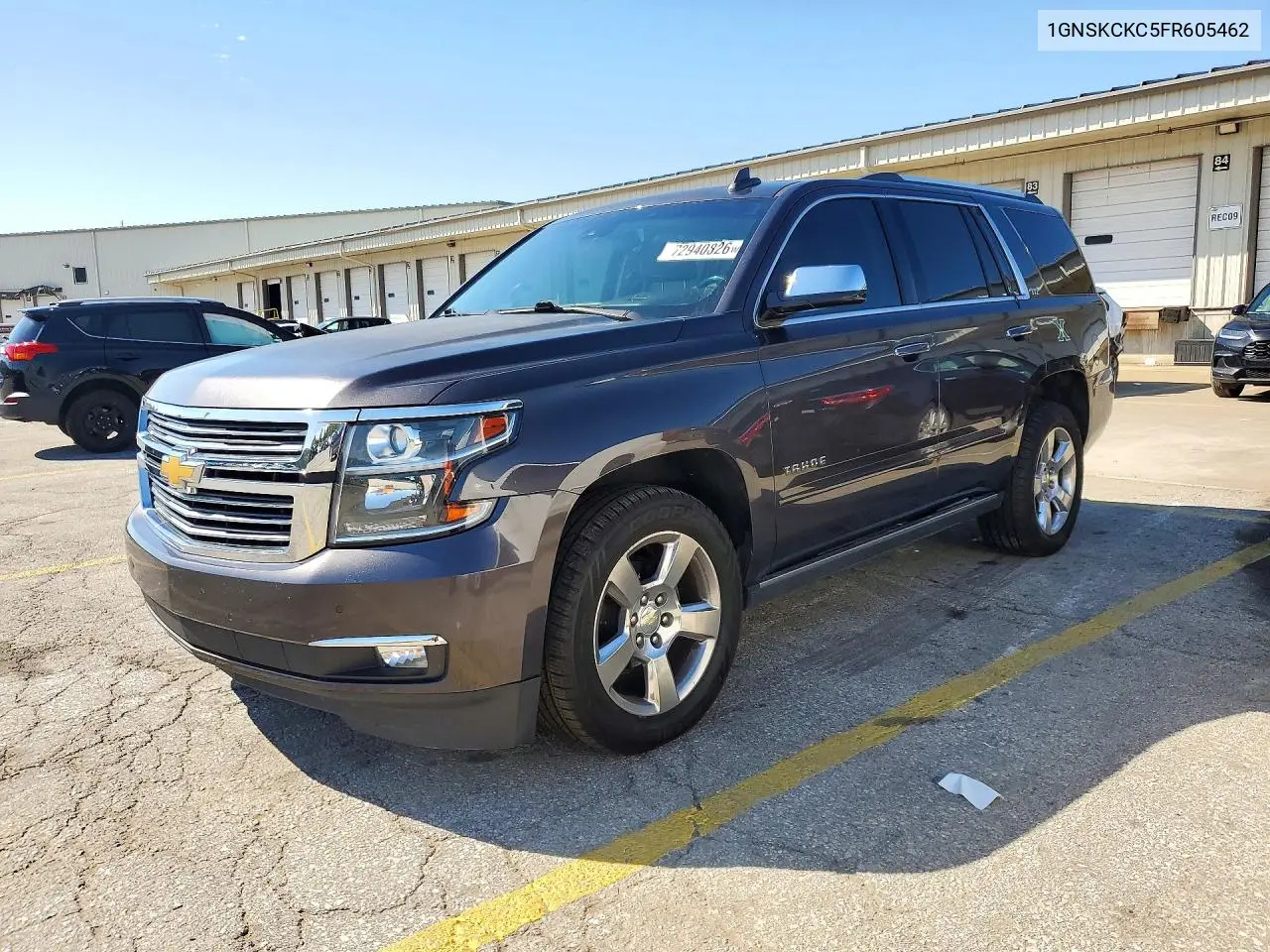 CHEVROLET TAHOE 2015, VIN 1GNSKCKC5FR605462