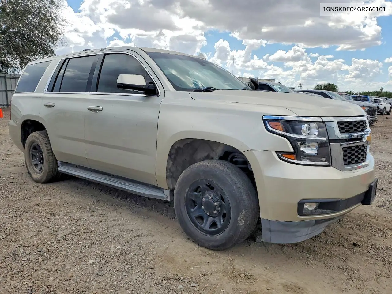 CHEVROLET TAHOE 2016, VIN 1GNSKDEC4GR266101