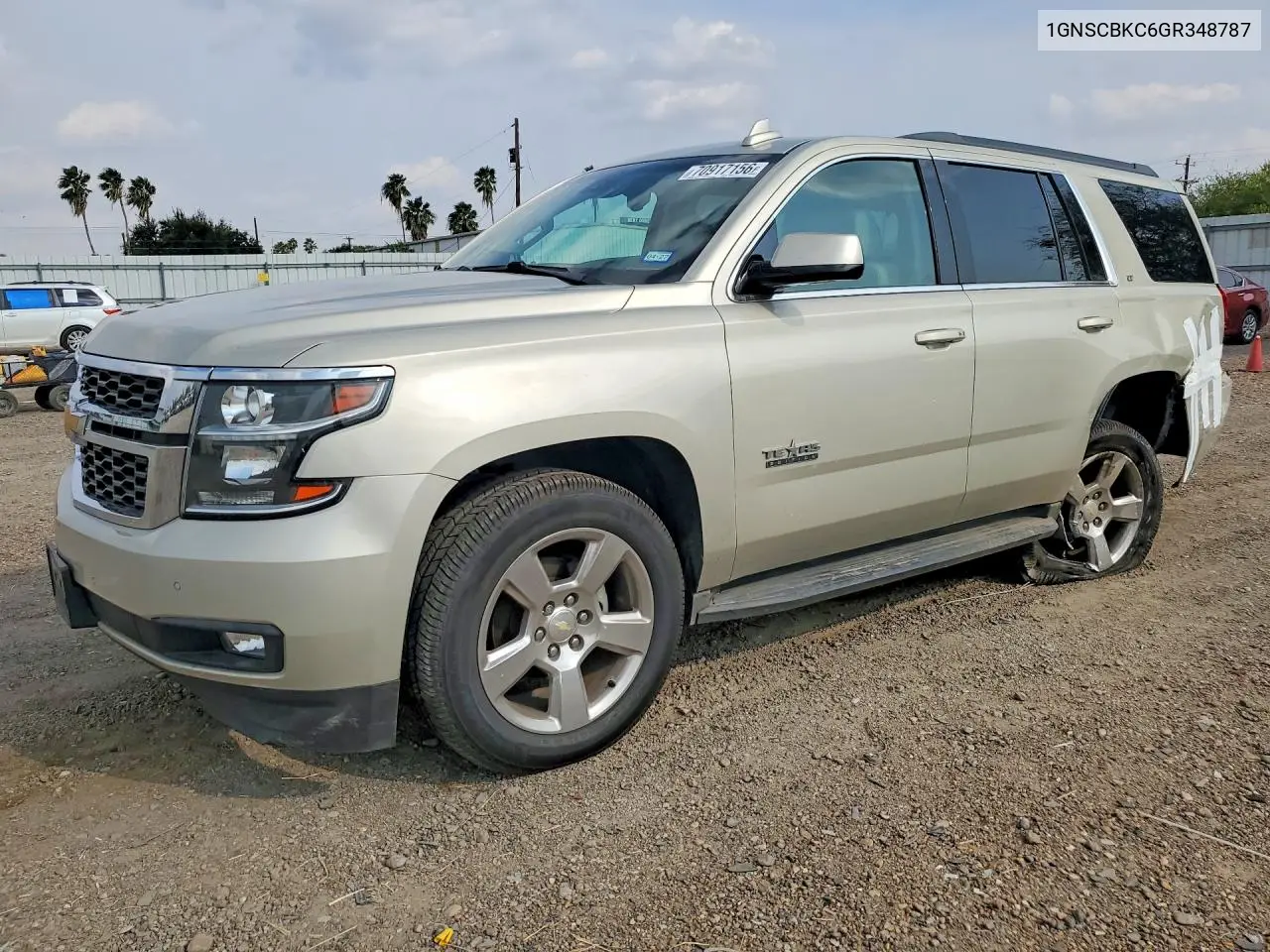 CHEVROLET TAHOE 2016, VIN 1GNSCBKC6GR348787