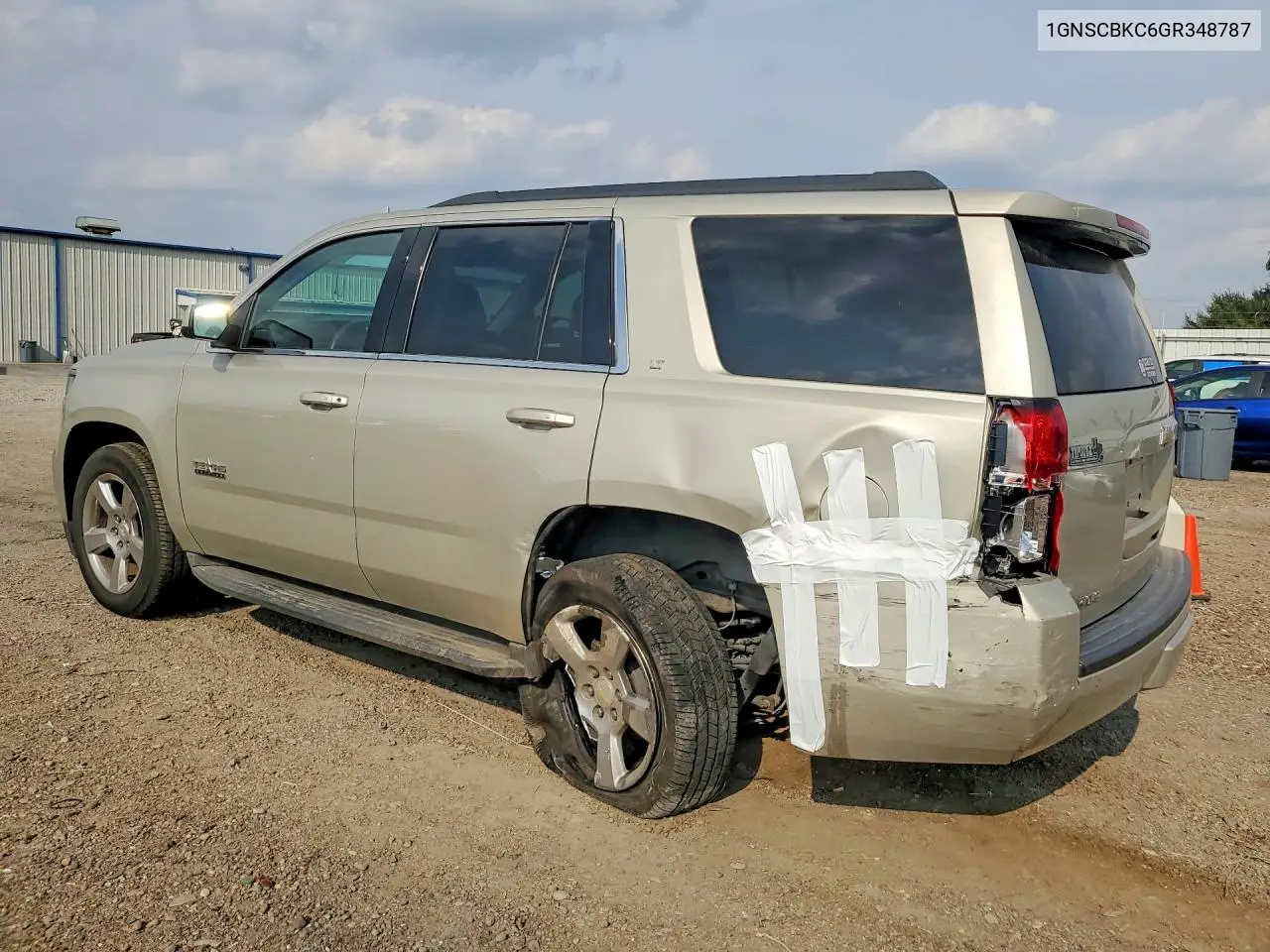 2016 CHEVROLET TAHOE VIN 1GNSCBKC6GR348787 — фото 2