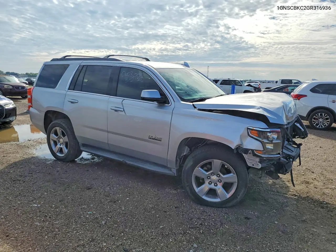 2016 CHEVROLET TAHOE VIN 1GNSCBKC2GR316936 — фото 4