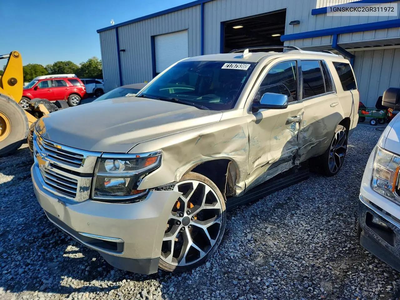 CHEVROLET TAHOE 2016, VIN 1GNSKCKC2GR311972