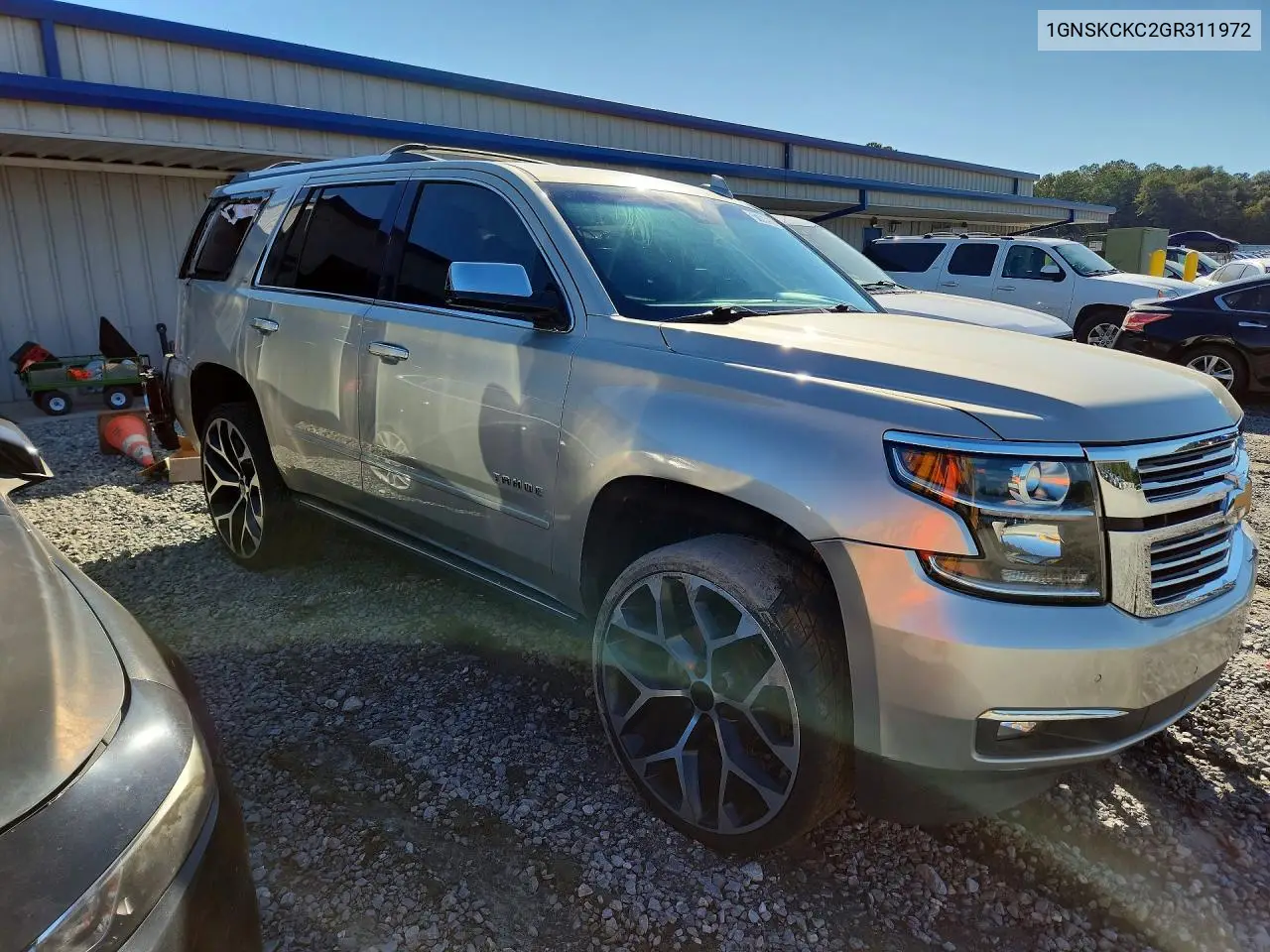 2016 CHEVROLET TAHOE VIN 1GNSKCKC2GR311972 — фото 4