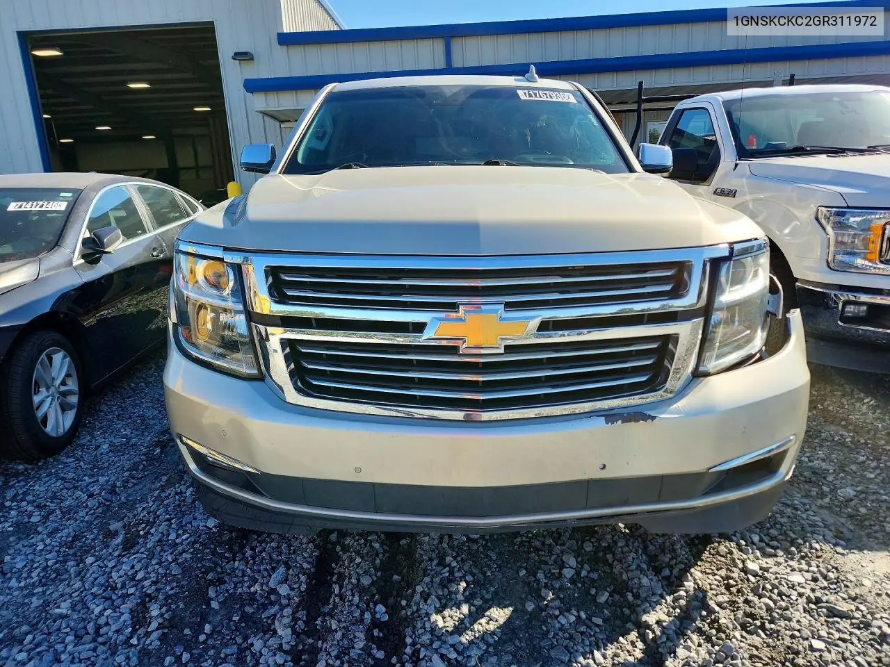 2016 CHEVROLET TAHOE VIN 1GNSKCKC2GR311972 — фото 5