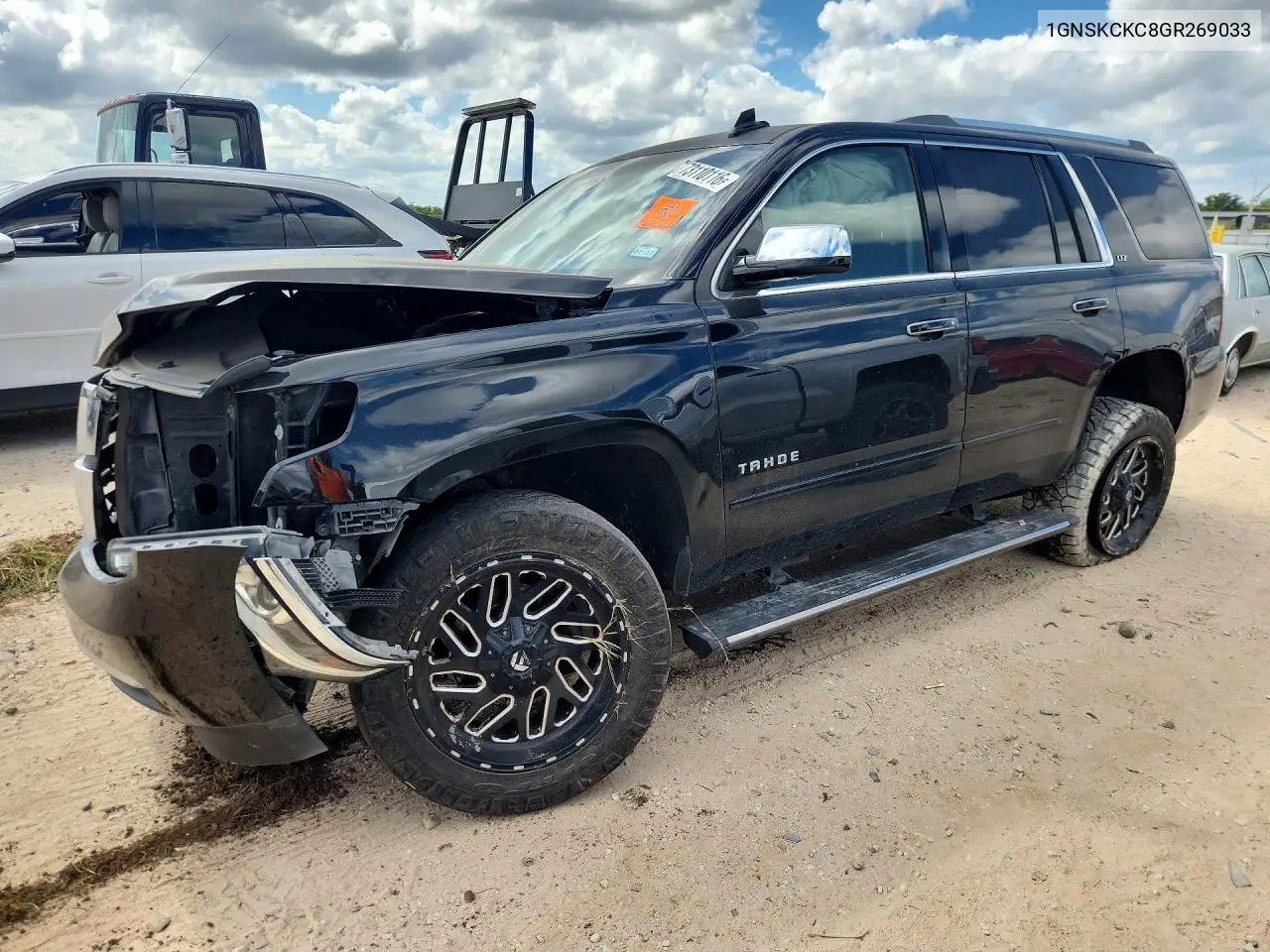 CHEVROLET TAHOE 2016, VIN 1GNSKCKC8GR269033