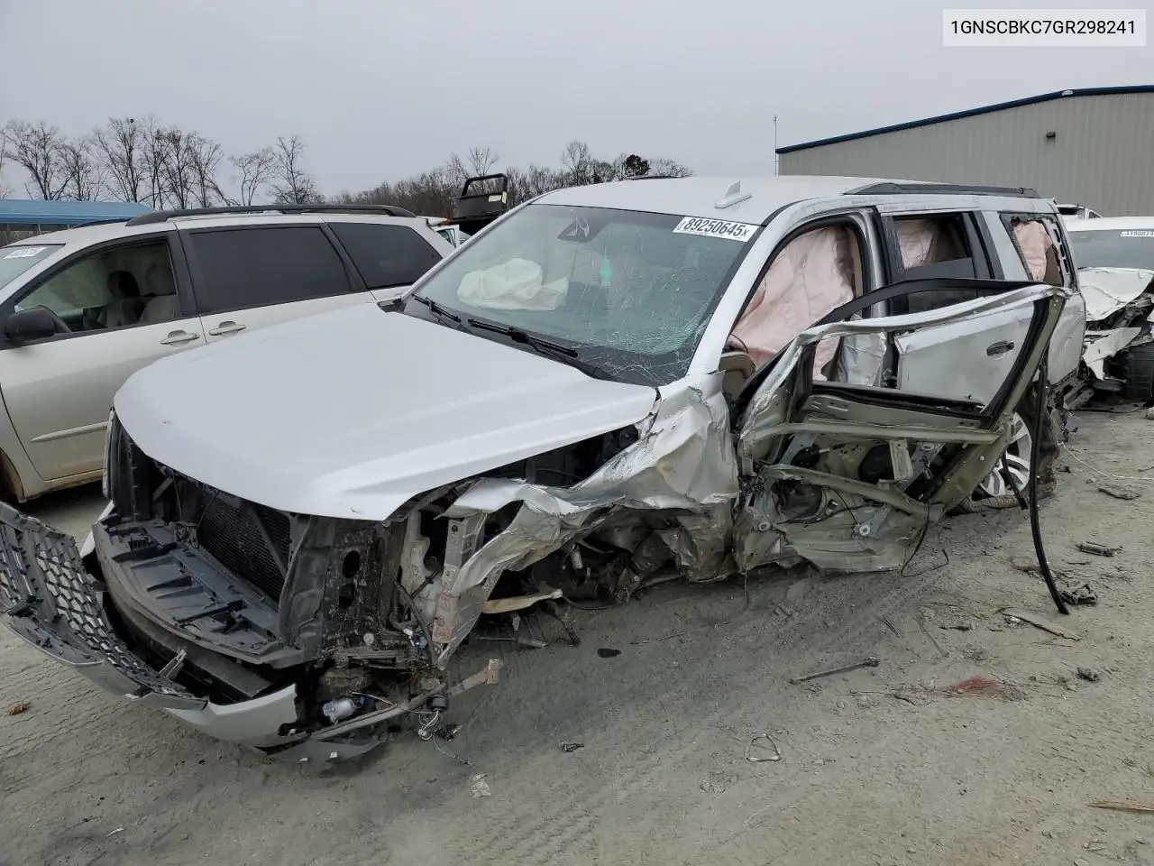 CHEVROLET TAHOE 2016, VIN 1GNSCBKC7GR298241