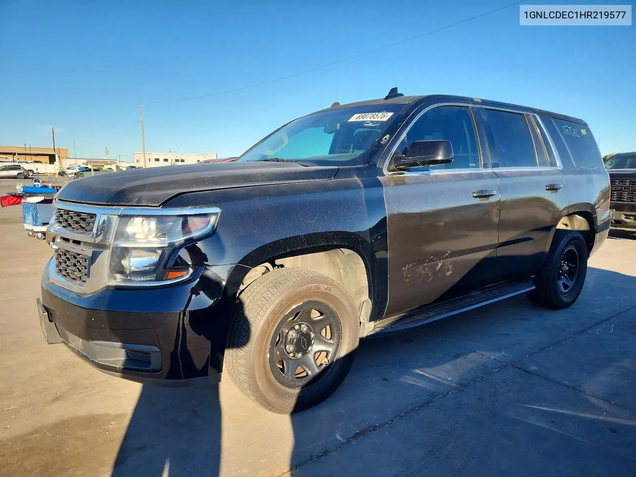 CHEVROLET TAHOE 2017, VIN 1GNLCDEC1HR219577