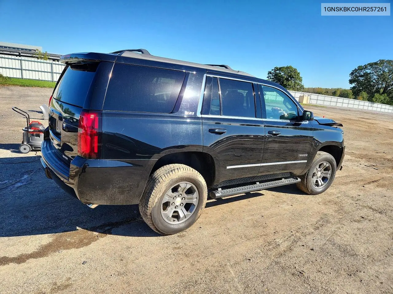 2017 CHEVROLET TAHOE VIN 1GNSKBKC0HR257261 — фото 3