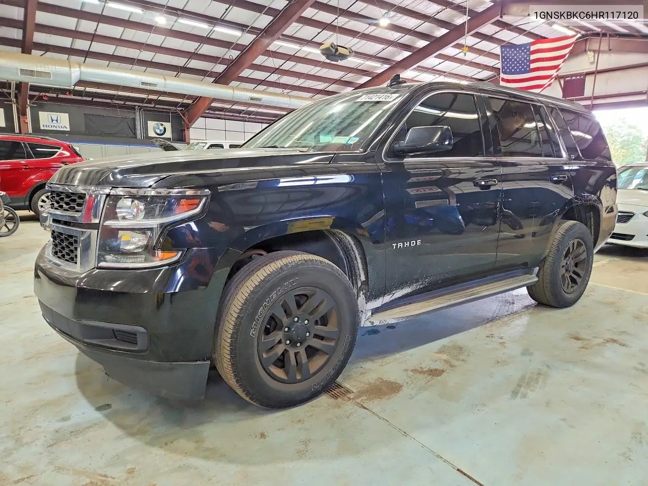 CHEVROLET TAHOE 2017, VIN 1GNSKBKC6HR117120