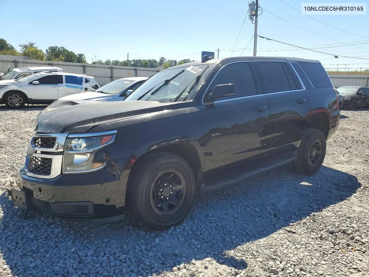CHEVROLET TAHOE 2017, VIN 1GNLCDEC6HR310165