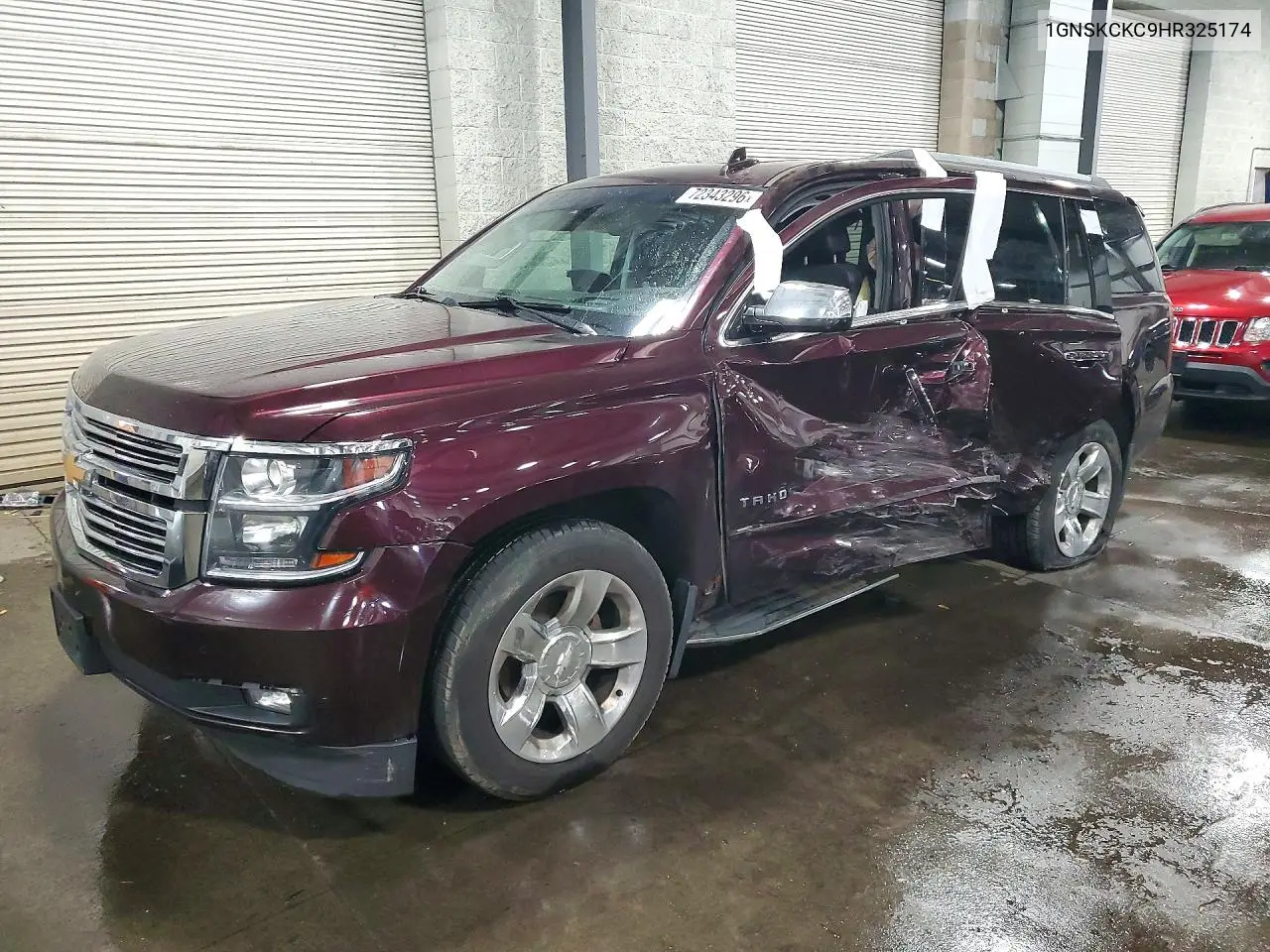 CHEVROLET TAHOE 2017, VIN 1GNSKCKC9HR325174
