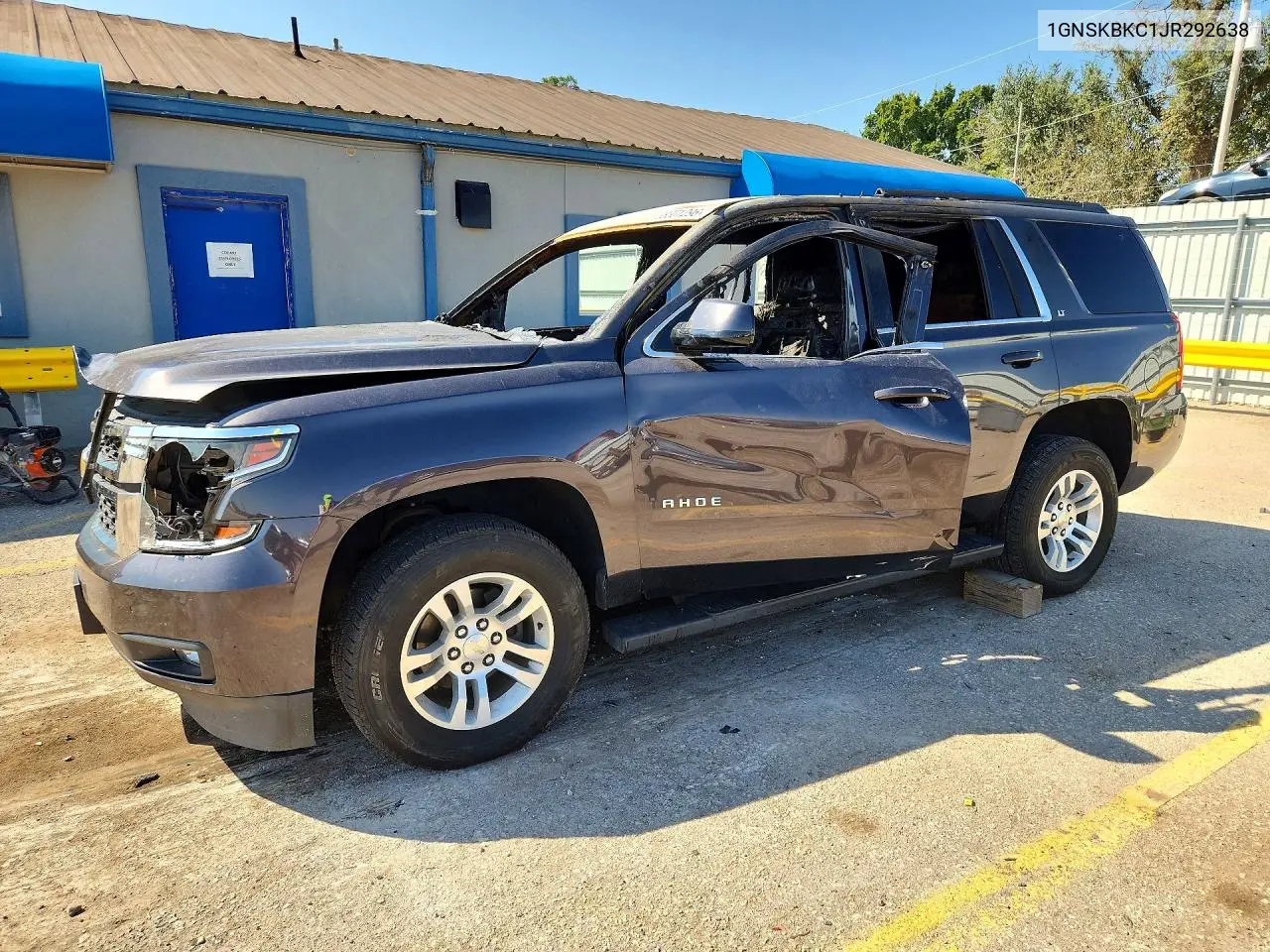 CHEVROLET TAHOE 2018, VIN 1GNSKBKC1JR292638