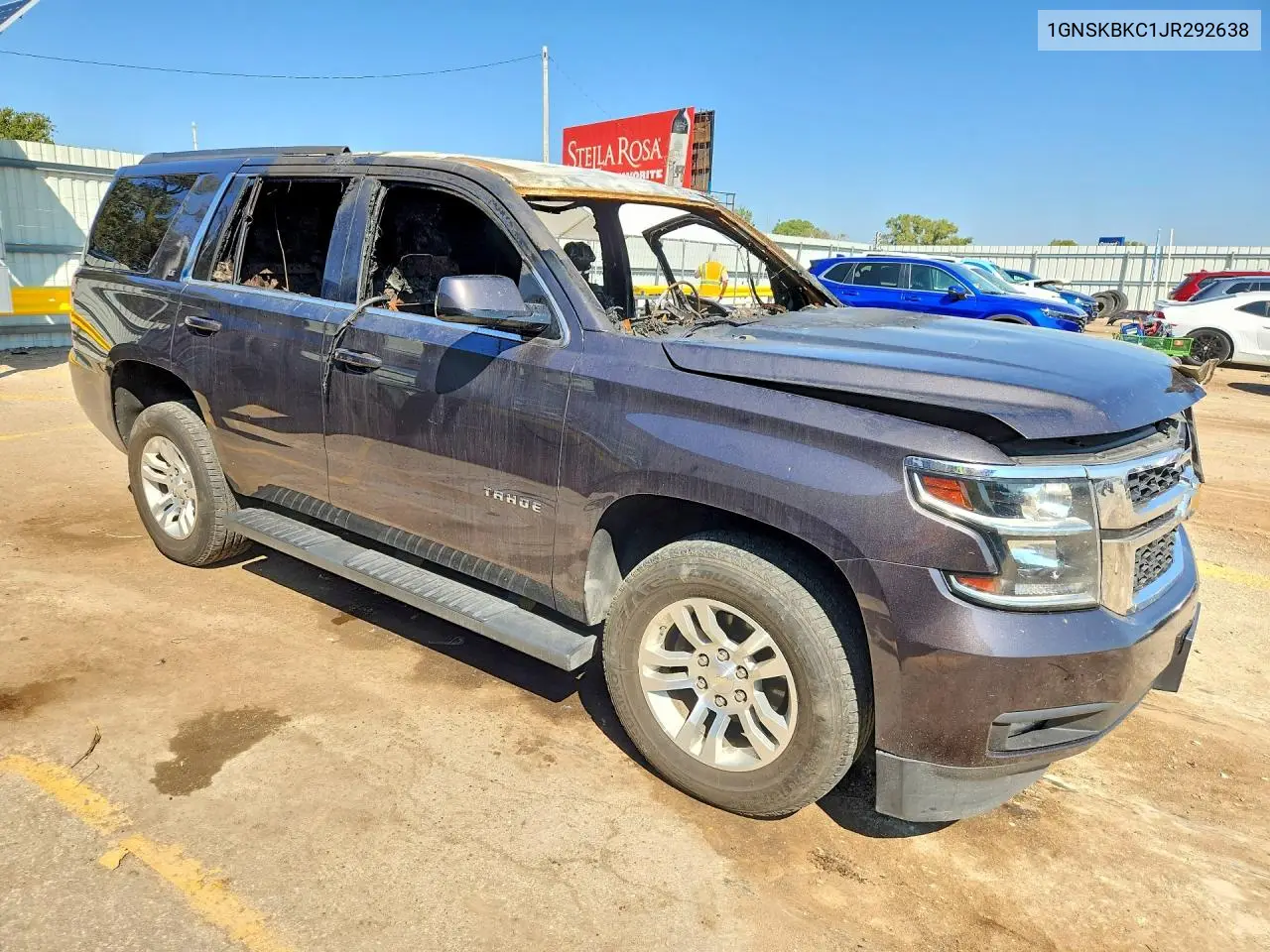 2018 CHEVROLET TAHOE VIN 1GNSKBKC1JR292638 — фото 4
