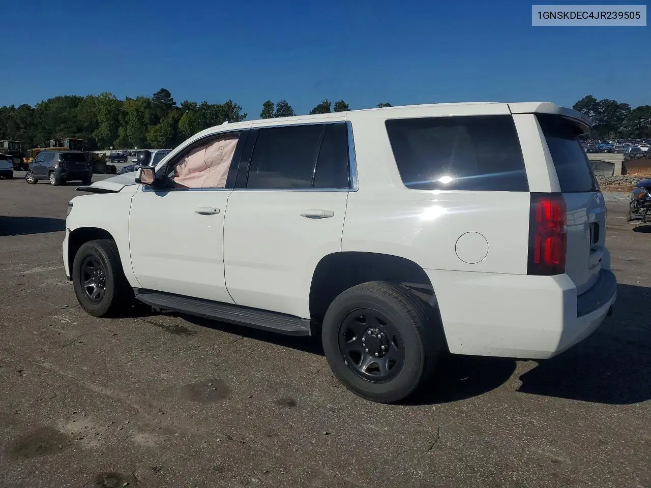 2018 CHEVROLET TAHOE VIN 1GNSKDEC4JR239505 — фото 2