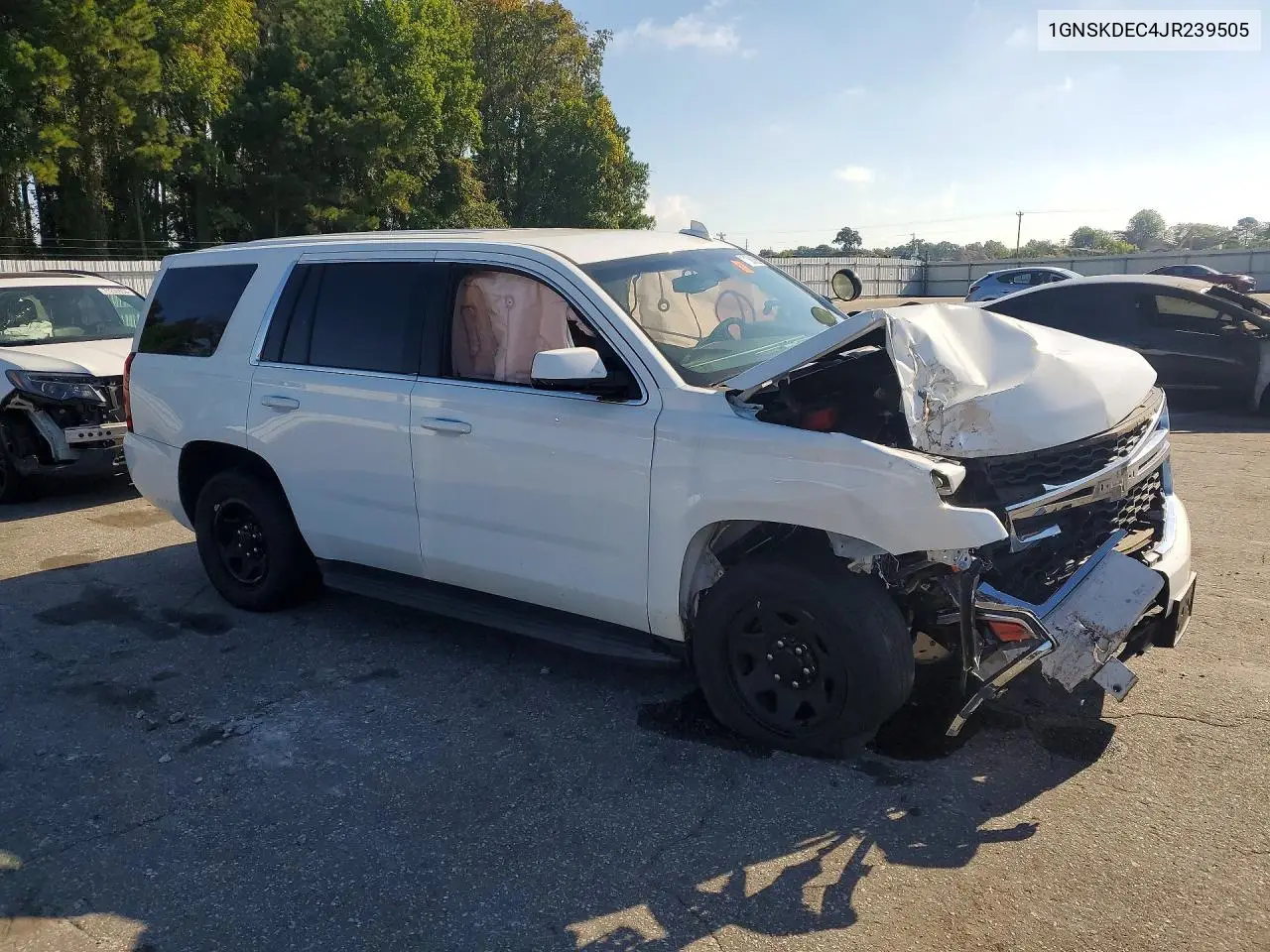 2018 CHEVROLET TAHOE VIN 1GNSKDEC4JR239505 — фото 4