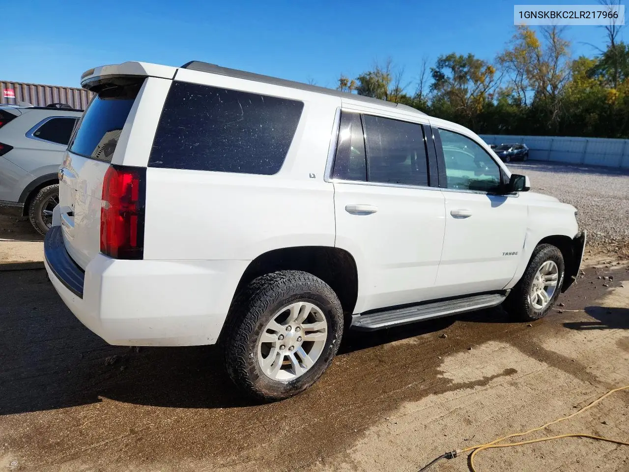 2020 CHEVROLET TAHOE VIN 1GNSKBKC2LR217966 — фото 3