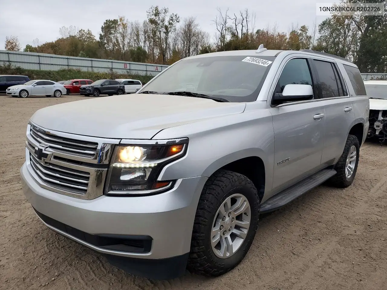CHEVROLET TAHOE 2020, VIN 1GNSKBKC6LR202726